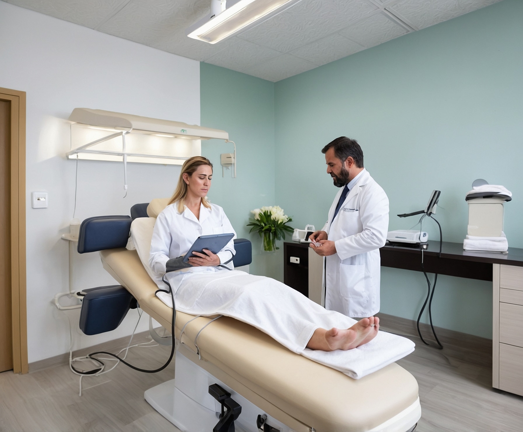 Terapia avanzada con ondas de choque.